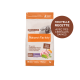 Nourriture pour chiens adultes Nature's Variety Medium/Maxi avec viande désossée, céréales saines et dinde, sac de 3 kg avec texte en français.