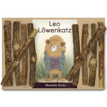 LEO LÖWENKATZ 10 Matatabi-Sticks (Katzenminze-Sticks)