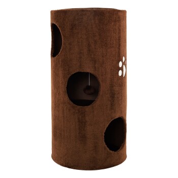 Kratztonne mit Sisal braun