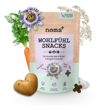Wohlfühlsnacks für Hunde bei Stress & Angst 150g