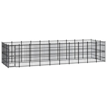 Hundezwinger Box Stahl 9,6 m, 2,88 m, 2 m