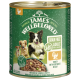 Dose James Wellbeloved getreidefreies Erwachsenen-Hundefutter, Pute mit Gemüse im Laib, hypoallergen, recycelbare Verpackung.