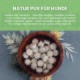 Eine Bewertung von Corinne B. über ein Haustier-Supplement, das eine Bewertung von 4,8/5 Sternen und 7.191 Bewertungen enthält und die Wirksamkeit für ihren Hund diskutiert.