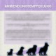 ALPHAZOO-Team in einem Tiergeschäft mit Menschen und Hunden, die nachhaltige Haustierprodukte präsentieren. Text: "ES WIRD ERNST. LERN UNS KENNEN."