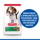 Sac de nourriture pour chiots Hill's Science Plan avec une silhouette de beagle, étiqueté "Puppy <1," et un cercle bleu promouvant l'immunité et la croissance saine.