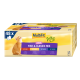 Pack of 48 cat food pouches labeled "MultiFit Junior Fish & Classic Mix," featuring flavors: beef, chicken, salmon, and herring.