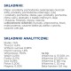 Lista składników karmy dla zwierząt w języku polskim, szczegółowo opisująca mięso, produkty roślinne oraz analizę żywieniową, w tym białko, tłuszcz i witaminy.
