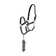 Halfterset Sportsline mit Strick schwarz VB/ COB (Vollblut)