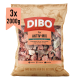 DIBO Aktiv-Mix Hundefutterverpackung, 2000 g, mit gefrorenem Fleisch, Mägen, Lungen und Leber von Rind, geeignet für junge und aktive Hunde.