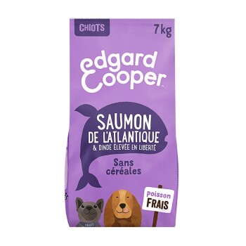 Edgard & Cooper, Brillant saumon et dinde pour chiot-Edgard & Cooper