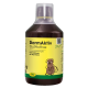 Flasche von cdVet DarmAktiv GutActive, ein natürliches Haustierpräparat für die Darmgesundheit, mit einem gelb-grünen Etikett und dem Text '100% NATUR'.