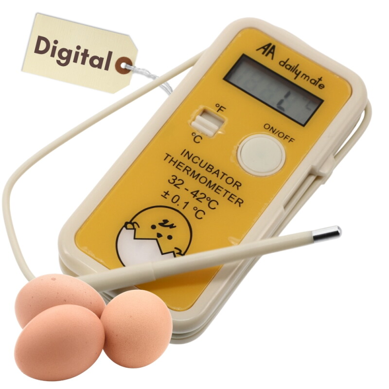 GarPet Digitales Brutthermometer für Hühner