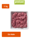 Verpacktes rohes Hundefutter von proCani, gekennzeichnet mit "Hühnerfleisch pur", mit einem Hinweis auf 22 Portionen.