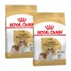 Deux sacs de nourriture pour chiens Royal Canin pour Cavalier King Charles, étiquetés "Adulte", adaptés aux chiens de plus de 10 mois.