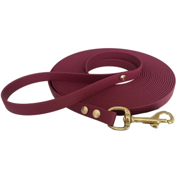 25-35 kg Schleppleine Biothane bordeaux 3 m