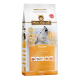 Premium-Hundefutterbeutel "WOLFSBLUT VetLine SKIN," 12 kg, mit heulendem Wolf, der Meeresweißfisch, Süßkartoffeln und Hautunterstützungsansprüche enthält.