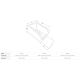 Diagramm eines Haustierbettes mit beschrifteten Abmessungen: Größe 1 (60x50x40 cm), Größe 2 (60x78x40 cm), Größe 3 (60x105x40 cm).