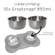 10x 850 ml Ersatznapf