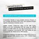 Étiquette d'alimentation pour animaux : «INGRÉDIENTS & INFORMATIONS NUTRITIVES» et «MOUSSELINE AU THON nappée d'une sauce en cascade».