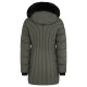 Damen Winterjacke Amsterdam Größe: M / 38 Khaki khaki 42 - EU
