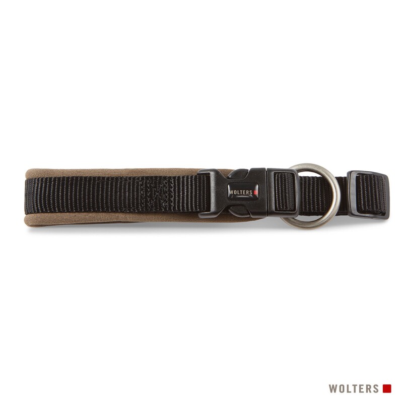 Wolters Professional Comfort Halsband Extra-breit Schwarz/ Braun S