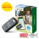 Fressnapf GPS Haustier-Tracker mit Smartphone-App-Oberfläche und Karte. Die Box zeigt einen Hund und den Text "Jetzt neuer Kraller-Preis."