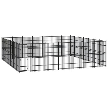 Hundezwinger Box Stahl 6,72 m, 6,72 m, 2 m