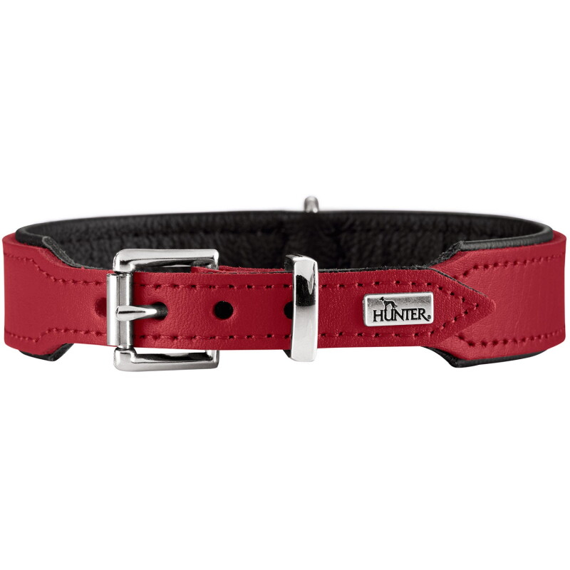 Hunter Hundehalsband basic rot XS-S