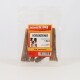 Miracle Dog Snacks Ochsenziemer 5-teilig, natürliche 12 cm Hundesnacks mit Hundeabbildung auf transparenter Verpackung.