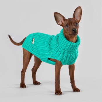 Knit Sweater green 25 cm