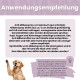 Bild zur Förderung eines Online-Tiergeschäfts mit dem Text "ES WIRD ERNST. LERN UNS KENNEN" und Details zu nachhaltigen deutschen Tierprodukten.