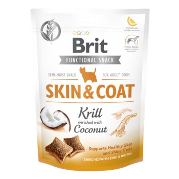 Care Dog Functional Snack Skin&Coat Krill 150 g