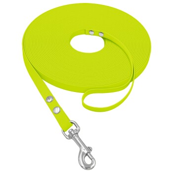 bis 8kg für Minis Schleppleine neon gelb 15 m