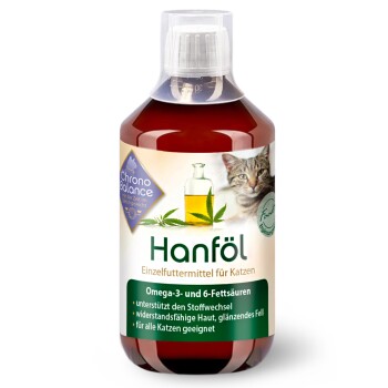 ChronoBalance Hanföl für Katzen 0,5 l