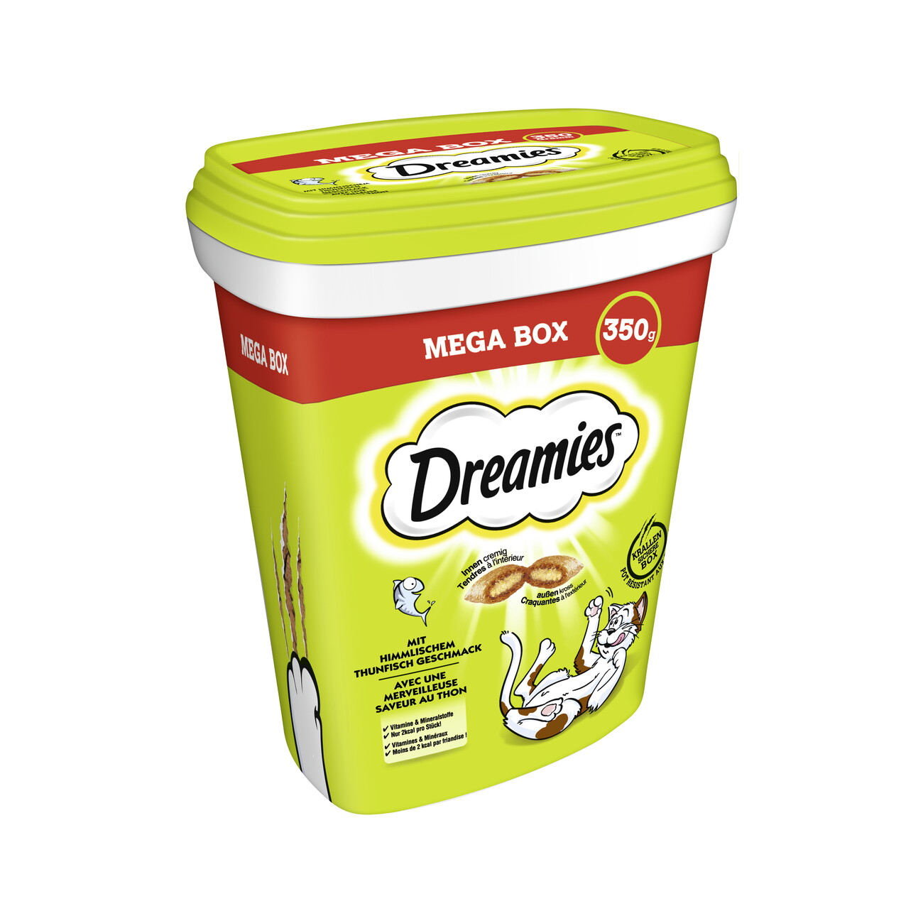 Dreamies Mega Box 350g Thunfisch