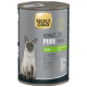 Select Gold Adult Pure Duck getreidefreie Katzenfutterdose mit Bild einer Siamkatze, 72 % Ente, ideal für Haustiere mit Unverträglichkeiten.