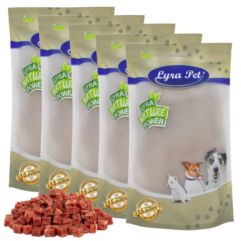 Lyra Pet Entenfleischwürfel mit Fisch 5 kg