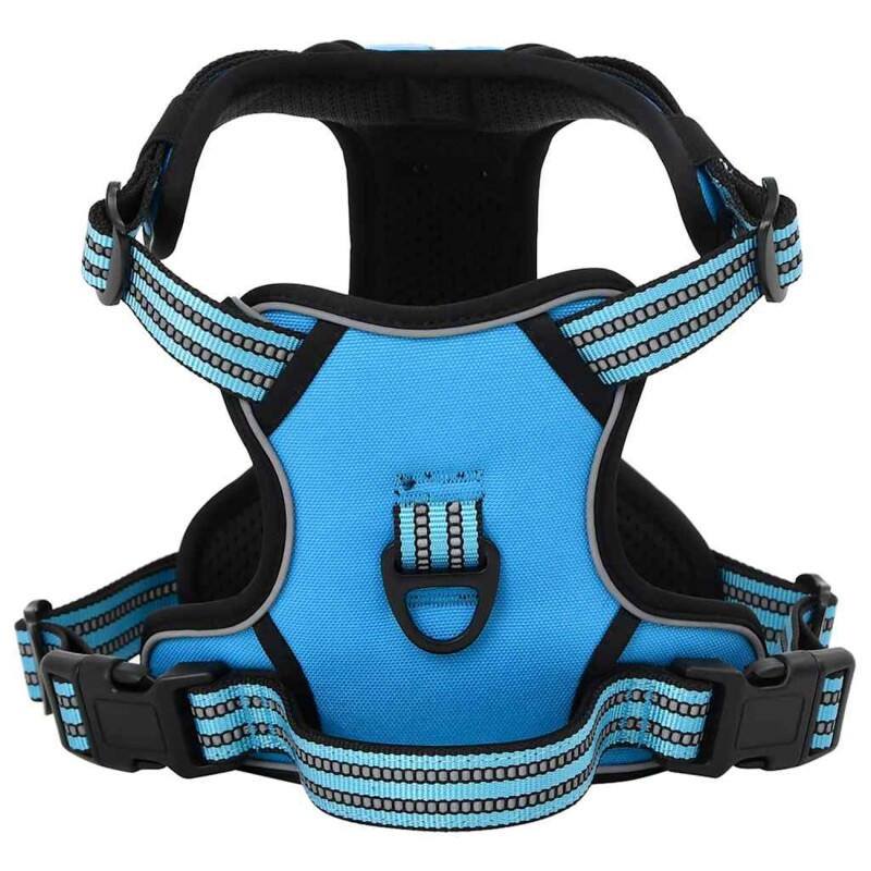 VidaXL Hundegeschirr Blau M