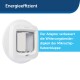 Einbauadapter für Mikrochip Katzenklappe weiß