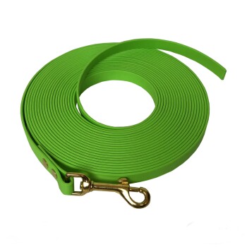 15-25 kg Biothane Schleppleine frühlingsgrün 7,5 m