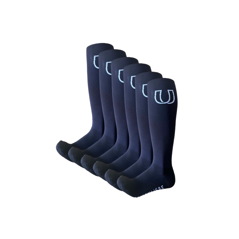 Hufeisenliebe Reitsocken verstärkter Fuß XS - INT