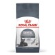 Royal Canin Dental cat food bag with a gray cat, highlighting reduced dental plaque and tartar in 28 days.