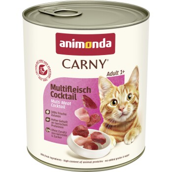 Meilleurs prix pour animonda Carny nourriture humide pour chat adulte Cocktail multiviande 12x800 g