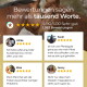 Zwei Pferde, die sich kuscheln, mit Bewertungs-Overlay: 'Bewertungen sagen mehr als tausend Worte.' 4,90/5,00 Sehr gut, 1.983 Bewertungen