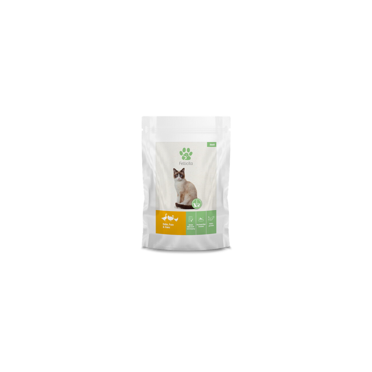 Fellicita Huhn, Pute & Gans 12x 95g Frischebeutel