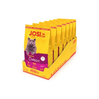 JosiCat Sterilised Classic für sterilisierte Katzen 7x650 g