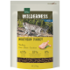 Sac de nourriture pour chats adultes Real Nature Wilderness Northern Turkey avec photo de chat, image de dinde, « 65% / 35% / 0% » et étiquette 2,5 kg.