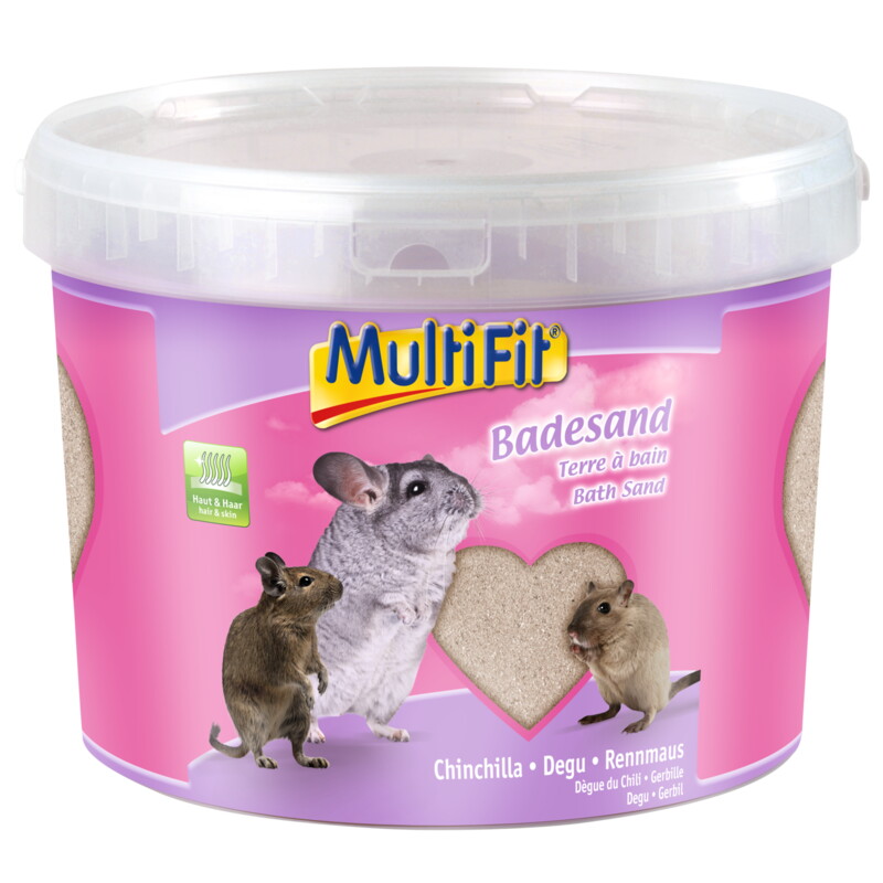 MultiFit Sable de bain pour chinchilla 5 kg