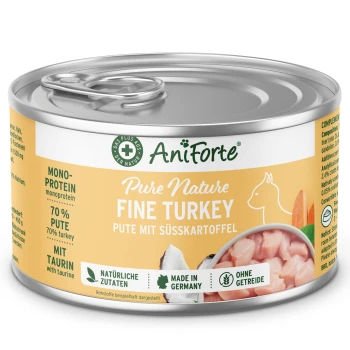 Fine Turkey Pute mit Süsskartoffel 200 g