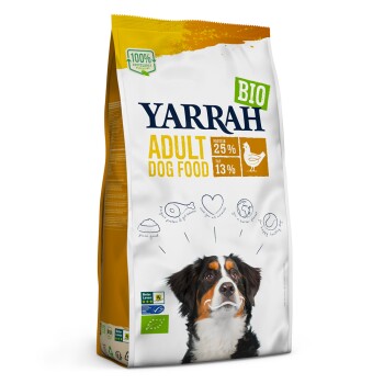 yarrah bio adult nourriture sèche poulet 2 kg
